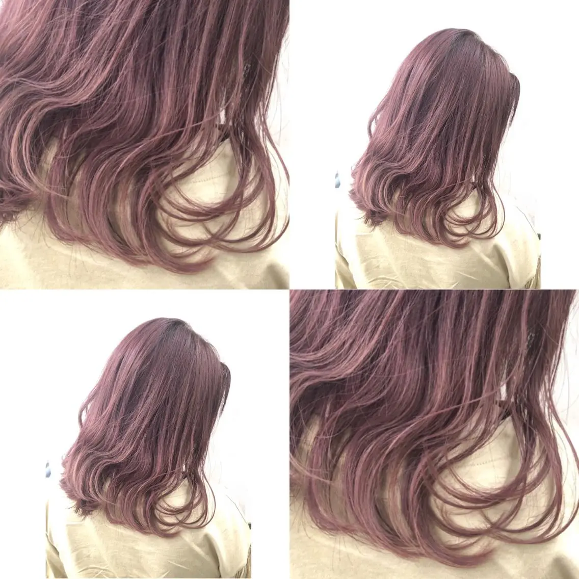 ミディアム カラー パーマ ヘアアレンジ メンズ キッズ 上品＆韓国風 🥀海心🥀のヘアスタイル