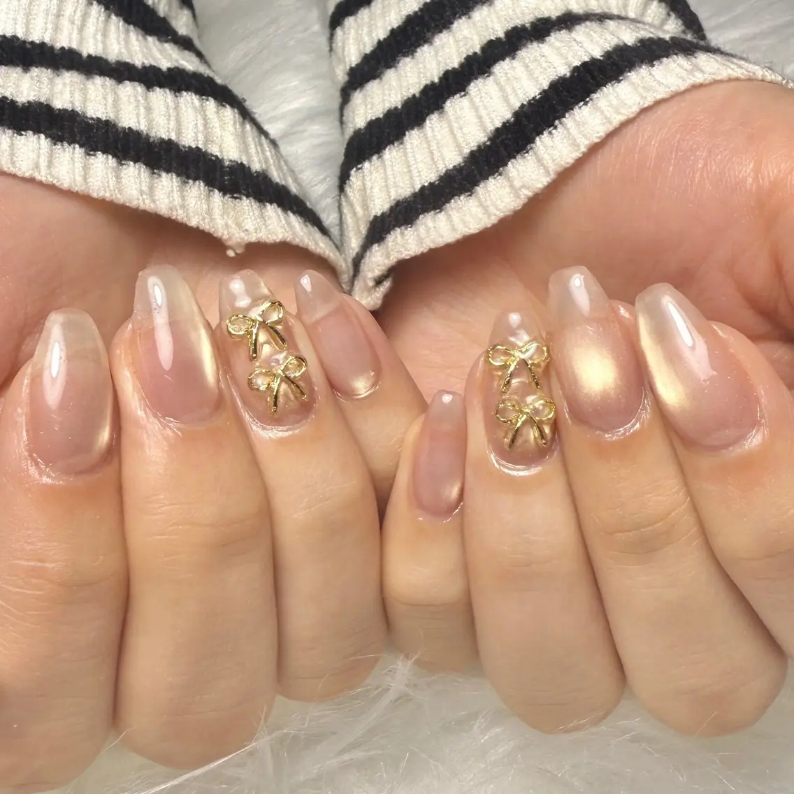 ネイル リボン M. nailのネイルデザイン