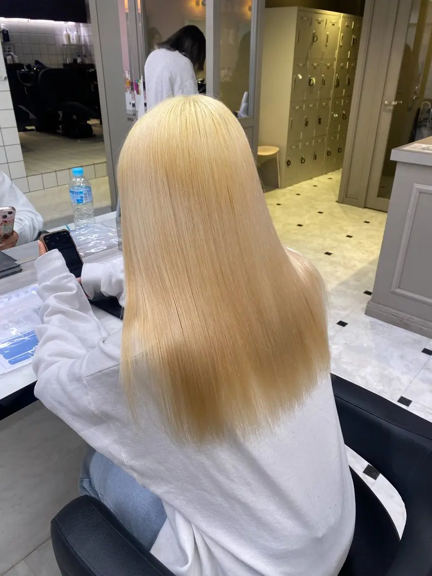 カラー ヘアカラー ♥️韓国風透明感 暖色misa♥️のヘアスタイル