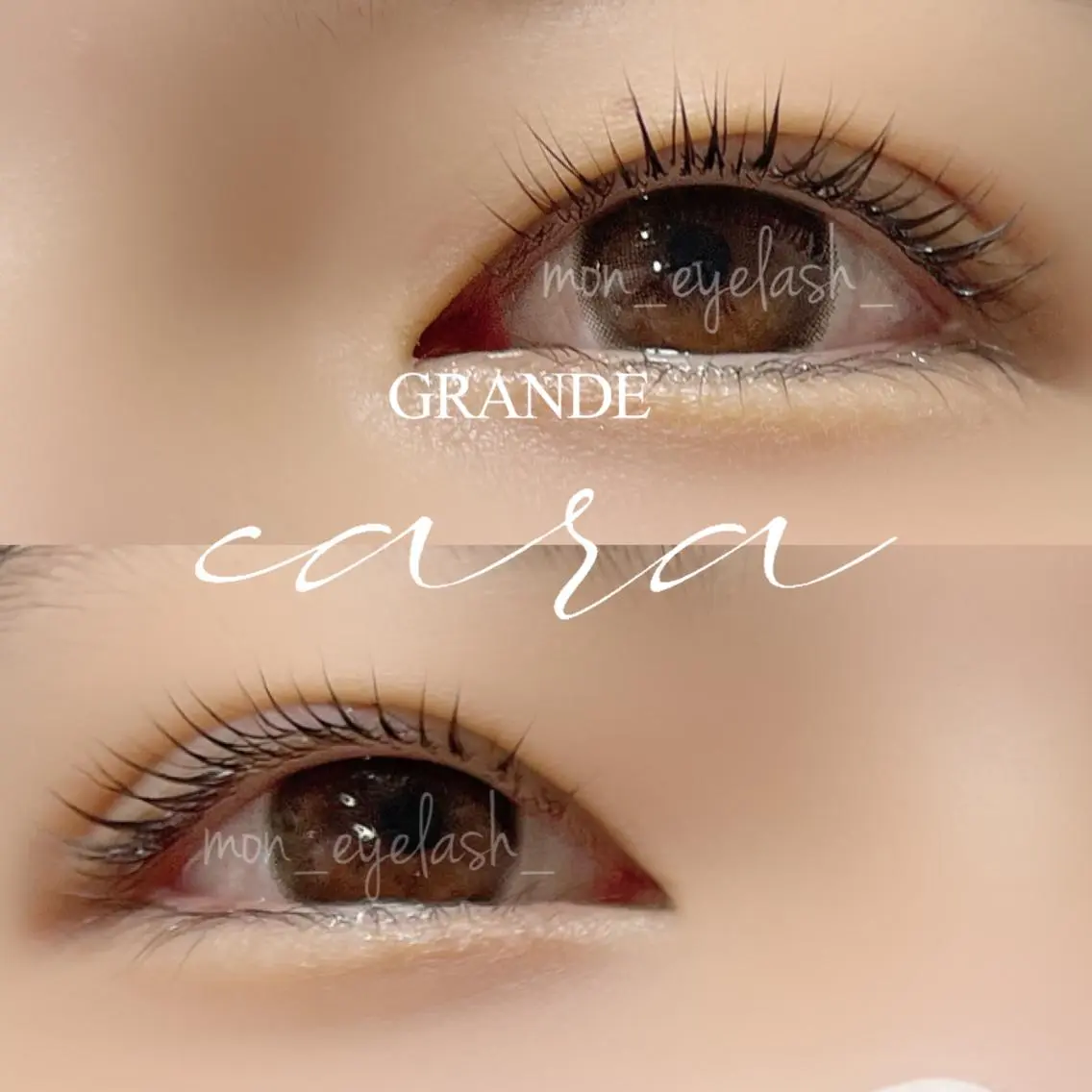 マツエク・マツパ アイブロウ パリジェンヌラッシュリフト マツパ GRANDEcara 栄 Miki🍀のマツエク・マツパデザイン