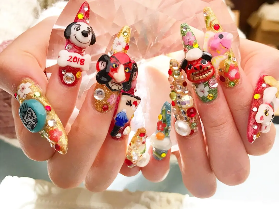 ネイル ロングネイル YUN 💅のネイルデザイン