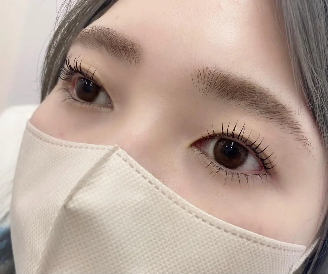 マツエク・マツパ 一重×まつ毛パーマ Shihomi Moriのマツエク・マツパデザイン