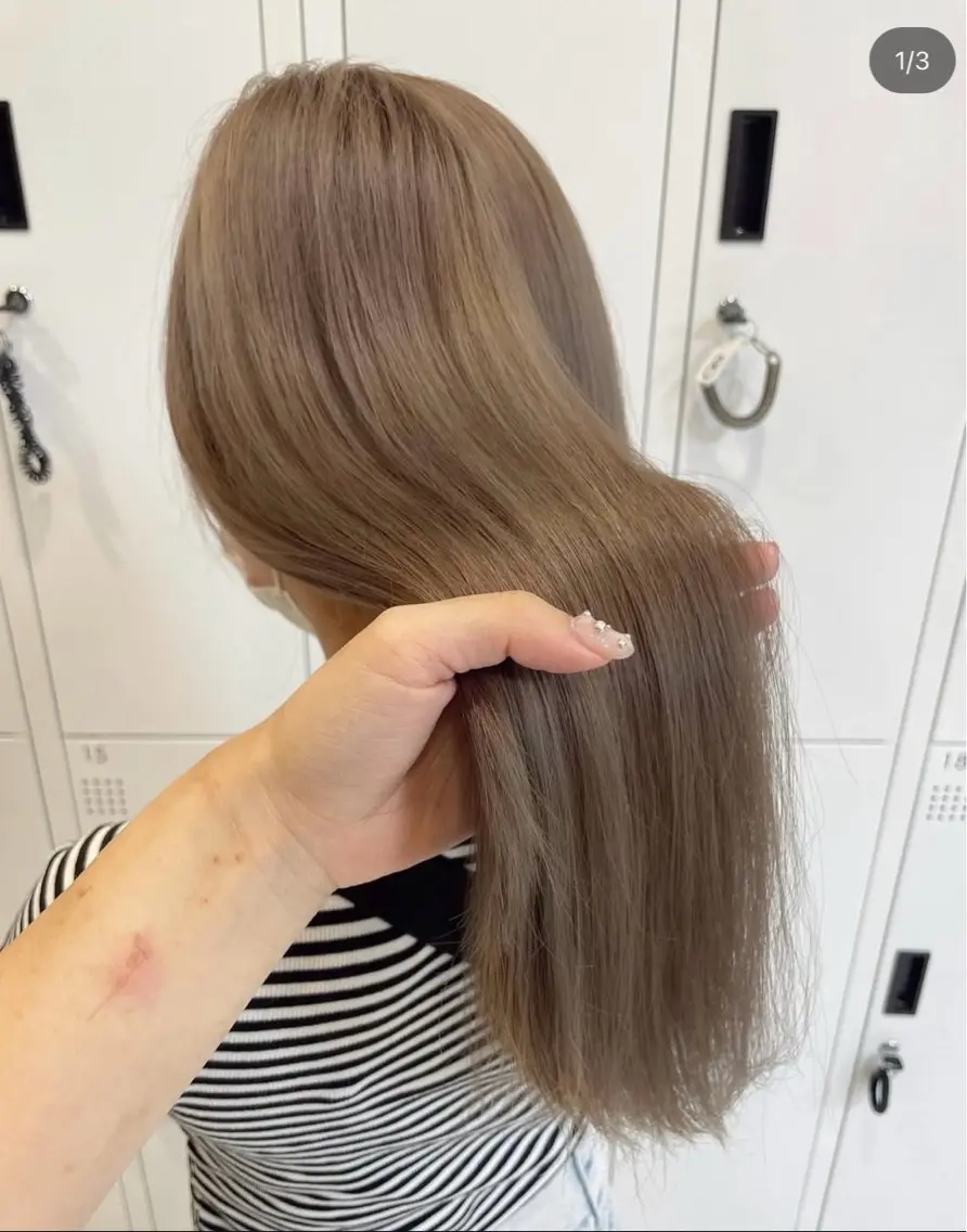 【5人限定】ブリーチありWカラー🌺🫧（ブリーチ込み）施術目安時間：180分⏰の写真