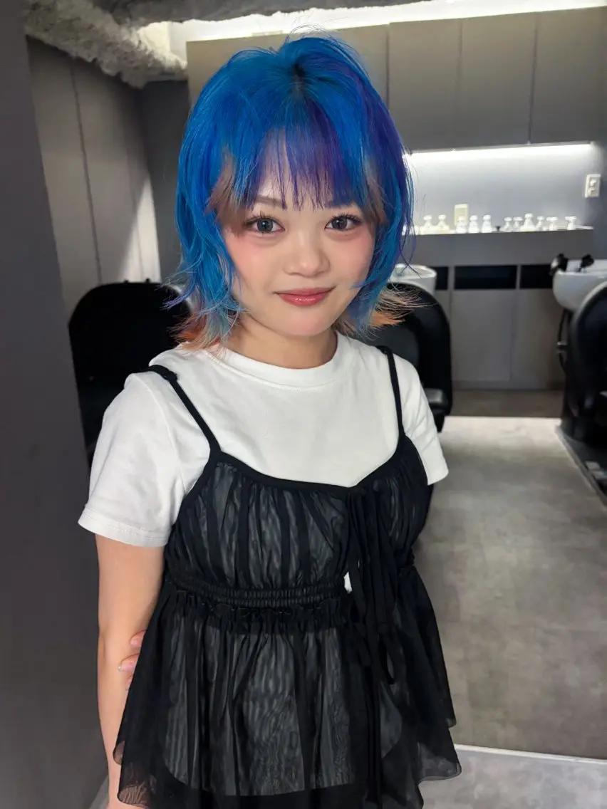 ショート カラー ヘアカラー デザインカラー /rioのヘアスタイル