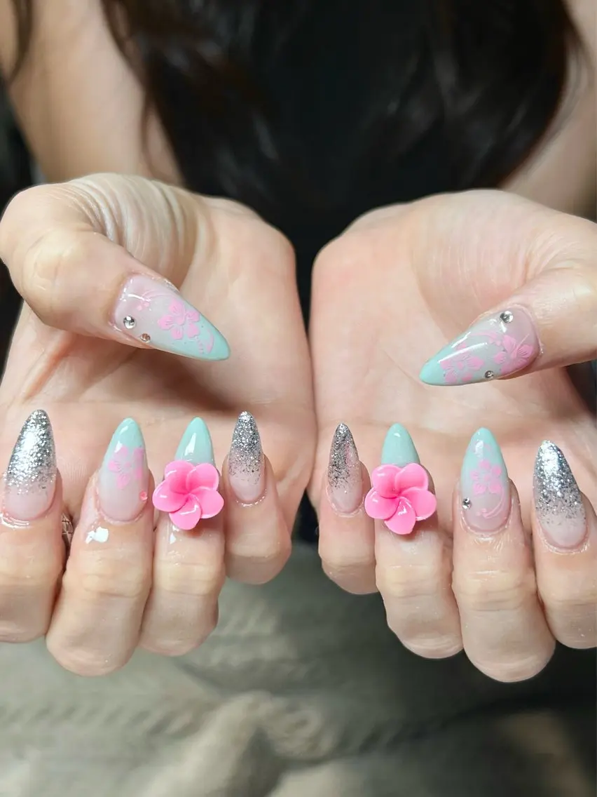 ネイル ハンドネイル IROHA NAIL 愛音のネイルデザイン