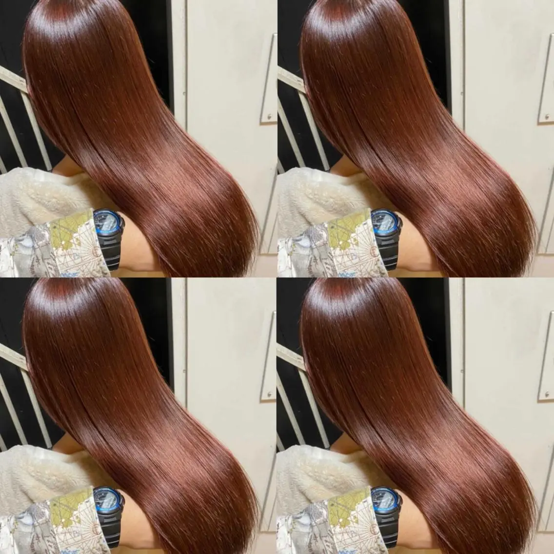 ロング カラー ヘアアレンジ カット ヘアカラー トリートメント 🦋レイヤー特化/ 羽エク/ナツミ🦋のヘアスタイル