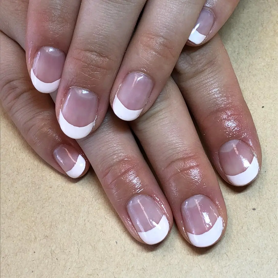 ネイル フレンチネイル KIREIE NAILSのネイルデザイン