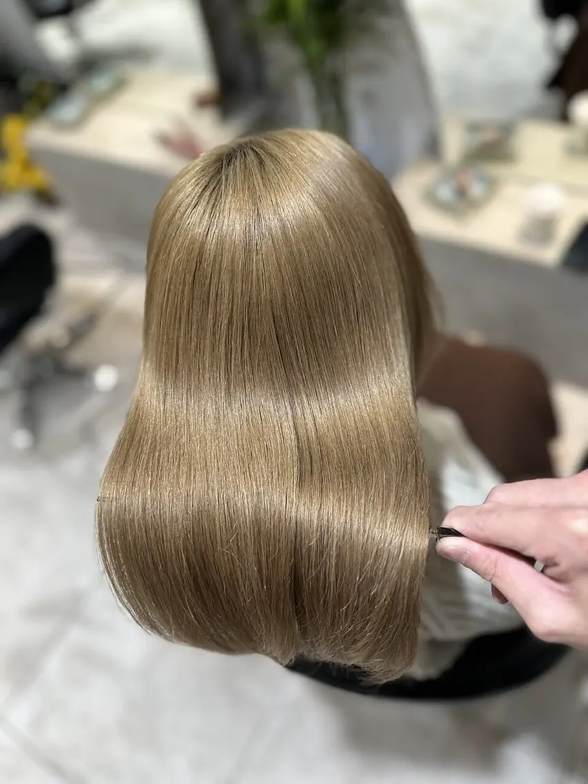 ロング パーマ 縮毛矯正 トリートメント 美髪矯正🫧艶髪特化 🫧関口太郎のヘアスタイル