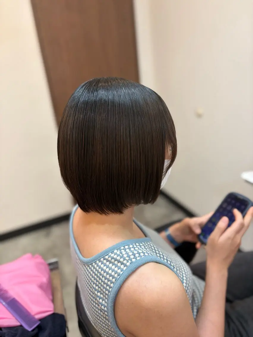 ショート 韓国風レイヤー/メン ズパーマ✨みずか💜のヘアスタイル