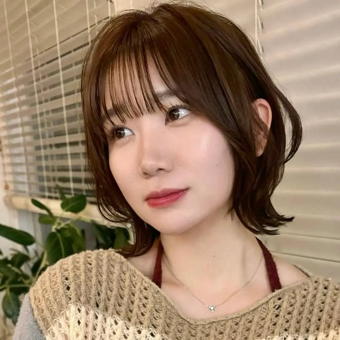 ショート カラー ヘアカラー はるな/透明感カラー /暖色カラーのヘアスタイル