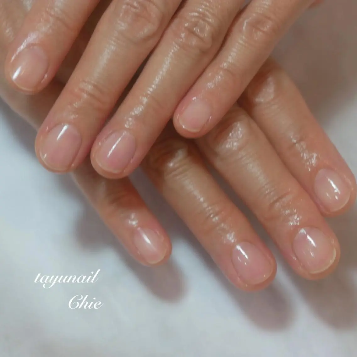 ネイル ブルー ジェルネイル パラジェル 夏ネイル ネイルサロン 【たゆnail】のネイルデザイン