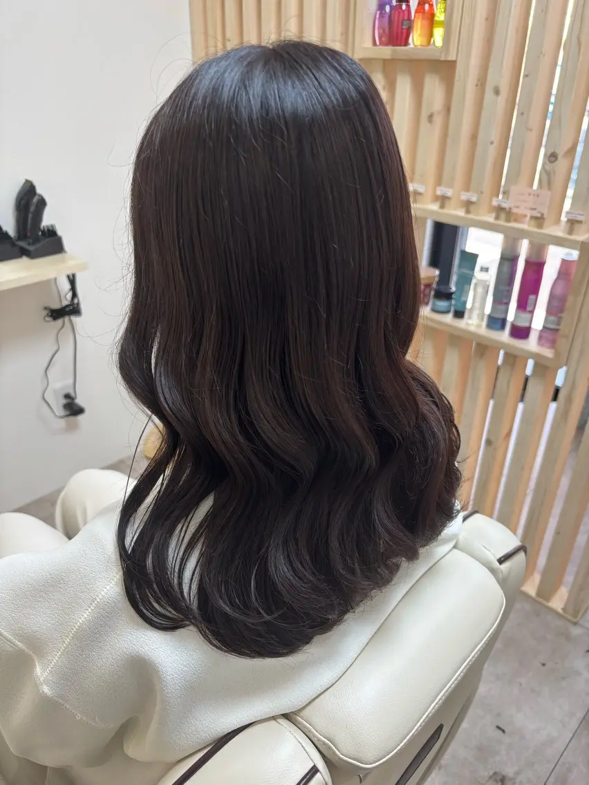 セミロング カラー カット ヘアカラー トリートメント akane/大和田 駅/ Garanceのヘアスタイル