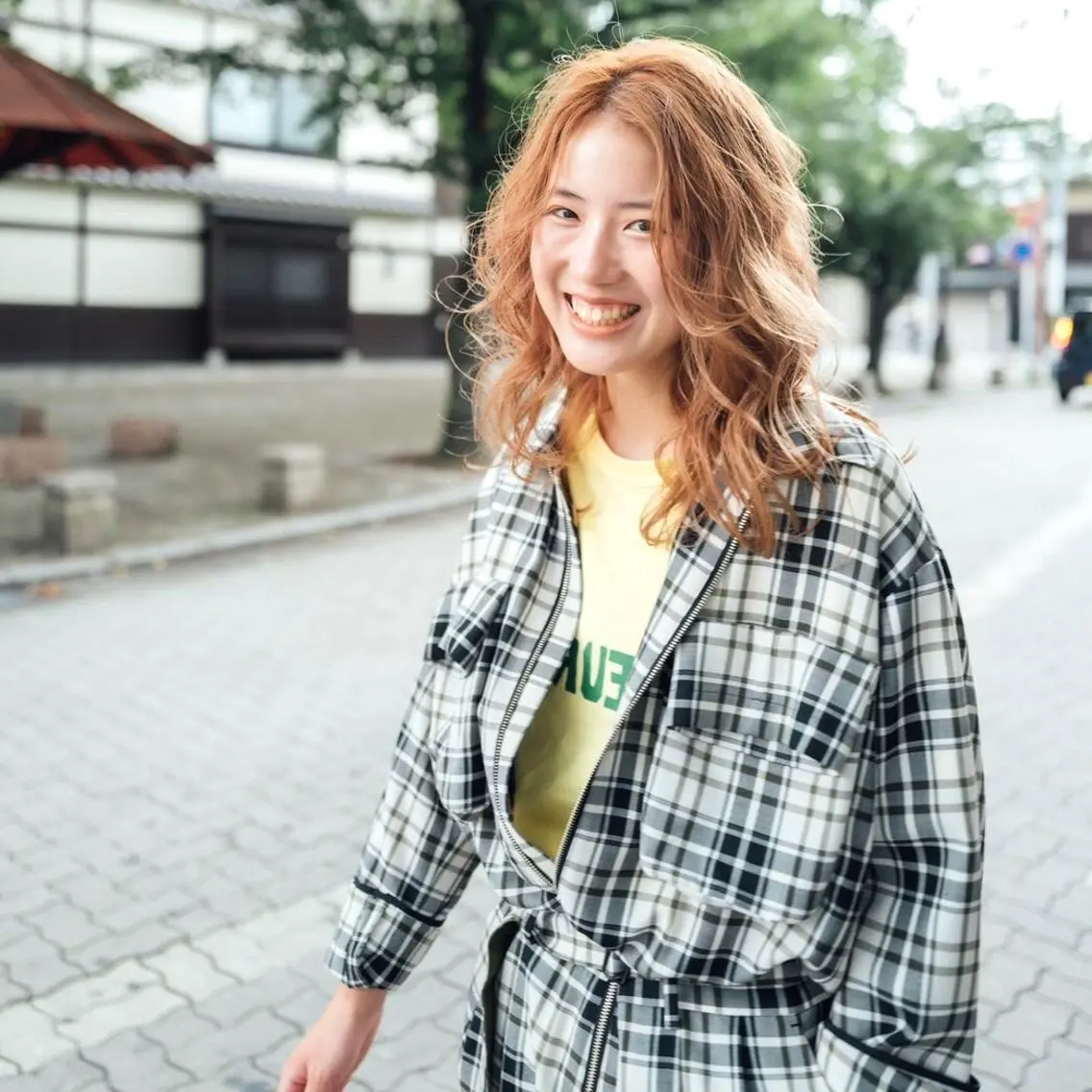 セミロング カラー パーマ ヘアアレンジ メンズ キッズ ネイル マツエク・マツパ ベージュカラー オレンジ オレンジベージュ カラーマツエク オレンジ カット ヘアカラー トリートメント tatsumi/ボブ ウルフ/レイヤーのヘアスタイル