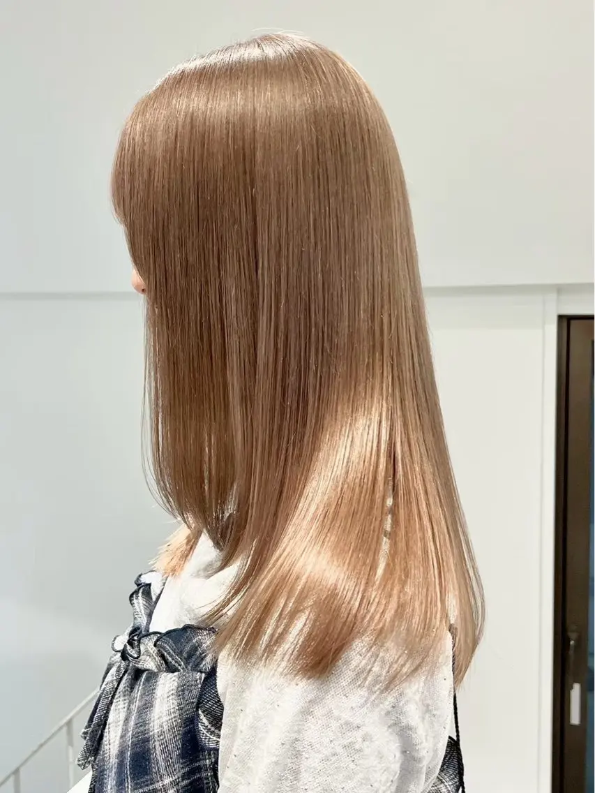 ロング ヘアカラー nanami ケアブリーチ/表参道のヘアスタイル