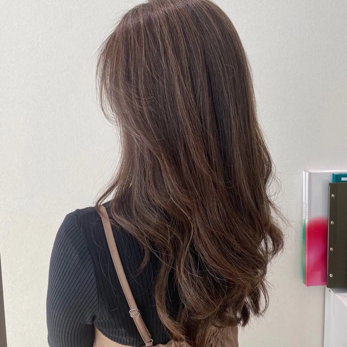 ロング カラー カット ヘアカラー 滝口 瑞季のヘアスタイル