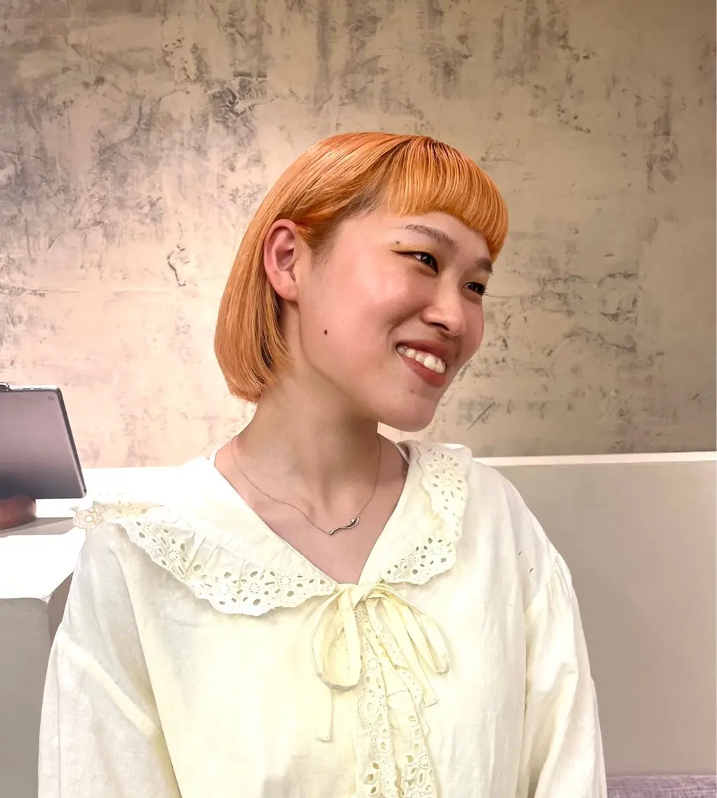 カラー pazu🪡 透明感カラー⟡.·のヘアスタイル