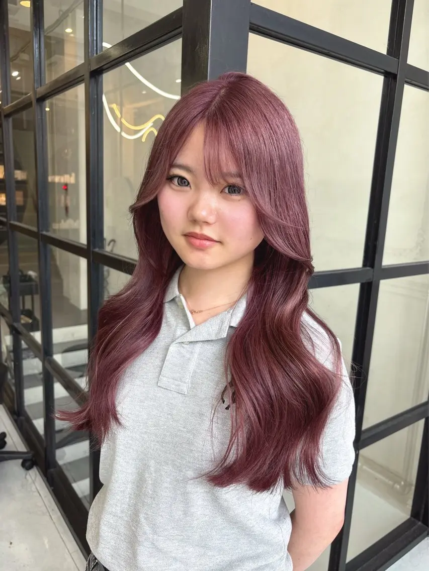 カラー ヘアカラー Maison Halu YUKIのヘアスタイル