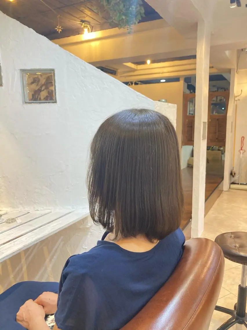 🕊️【赤みの出ない白髪染め】🕊️スロウカラーリタッチ& 2stepトリートメント+5分ヘッドスパの写真