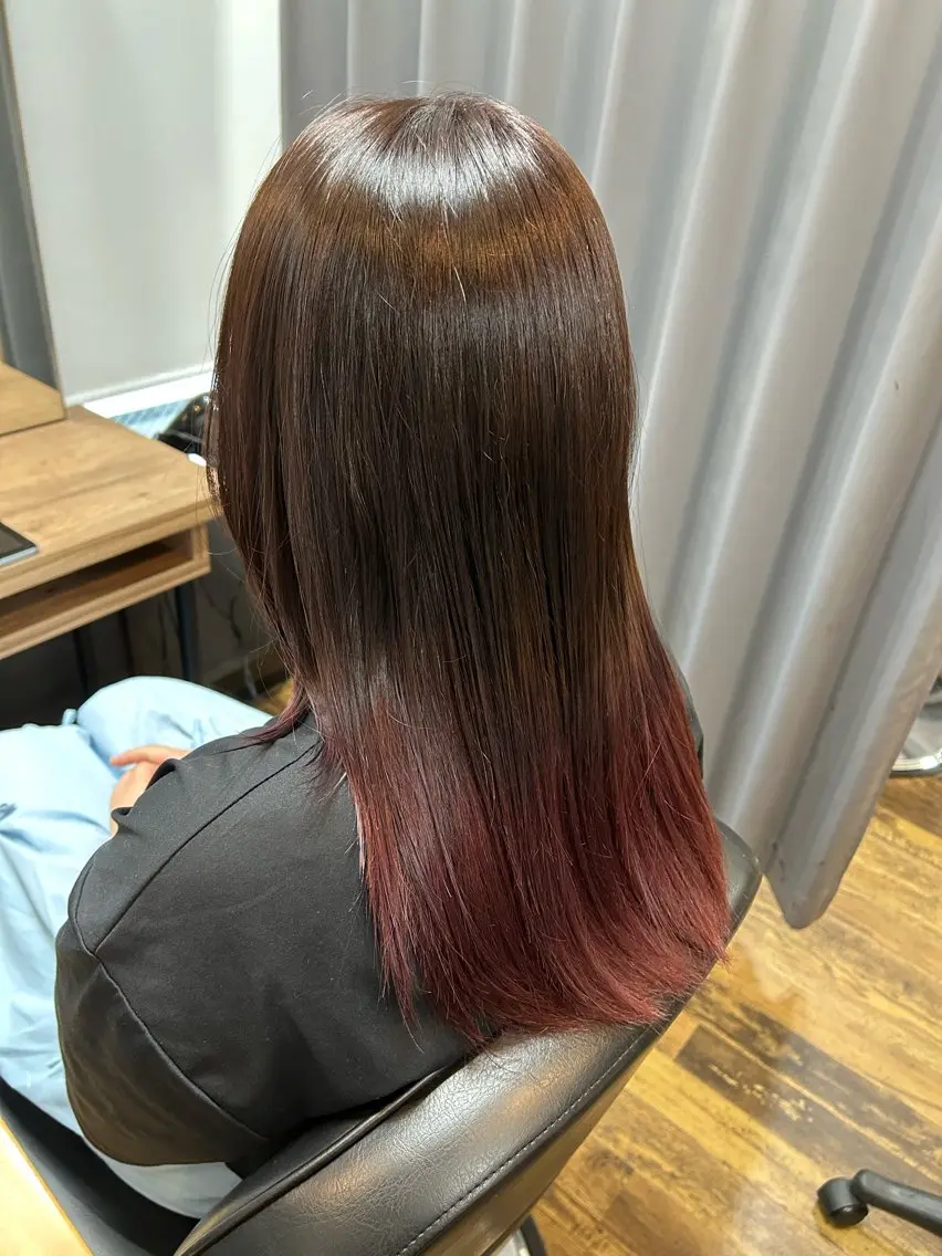 カラー カット ヘアカラー TELA HAIR 永井のヘアスタイル