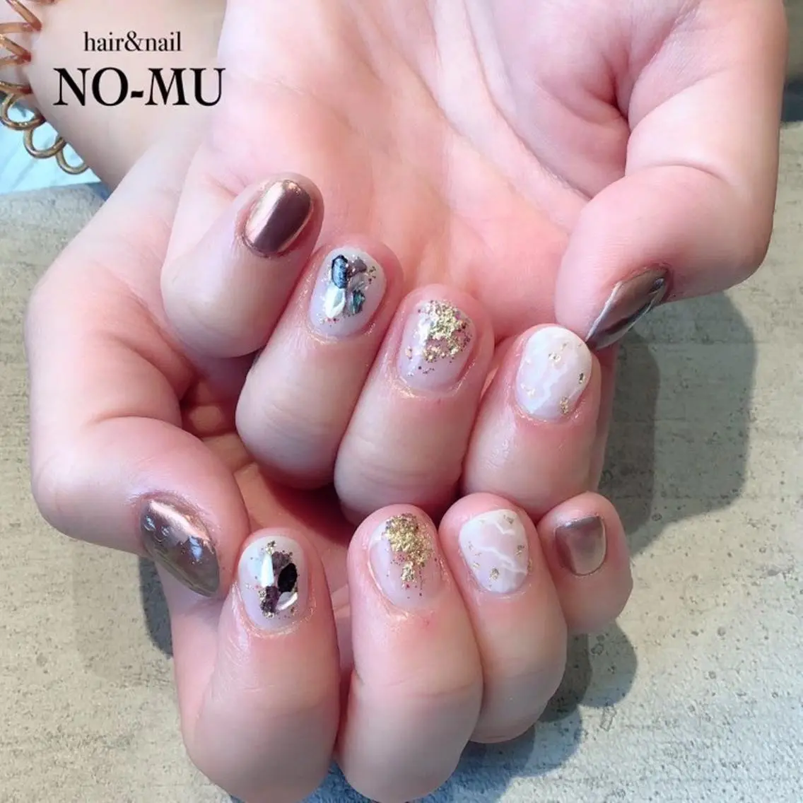 ネイル ハンドネイル hair＆nail NO-MUのネイルデザイン