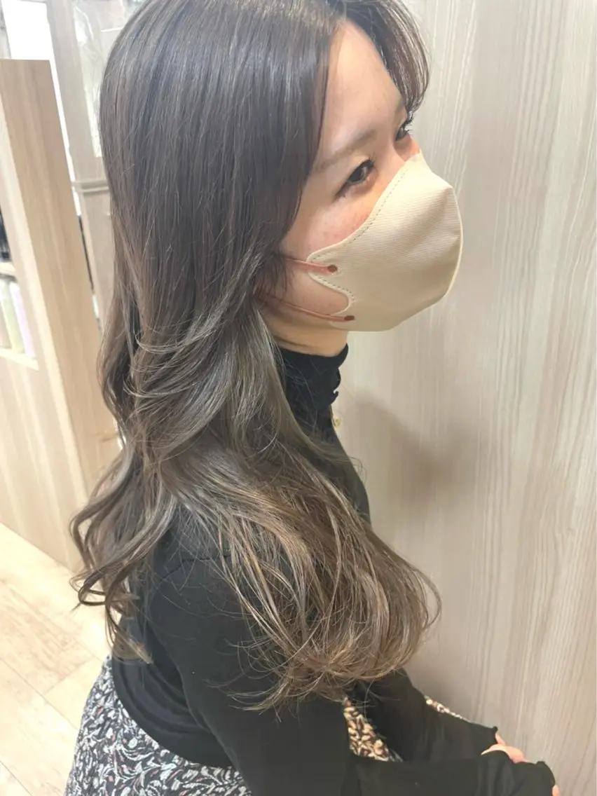 ロング カット ヘアカラー sunny side 大名　りょう👸🏼のヘアスタイル