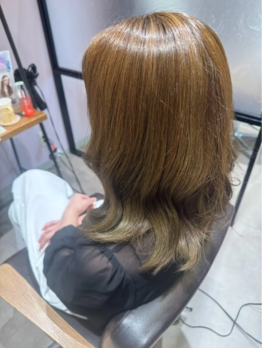 セミロング 🎀阪井 瑞稀🎀 ❤︎カラーモデル❤︎のヘアスタイル