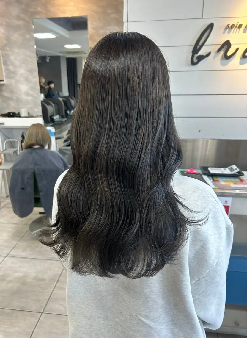 ロング カラー ヘアカラー 🎀艶カラー🎀 よしいあまねのヘアスタイル