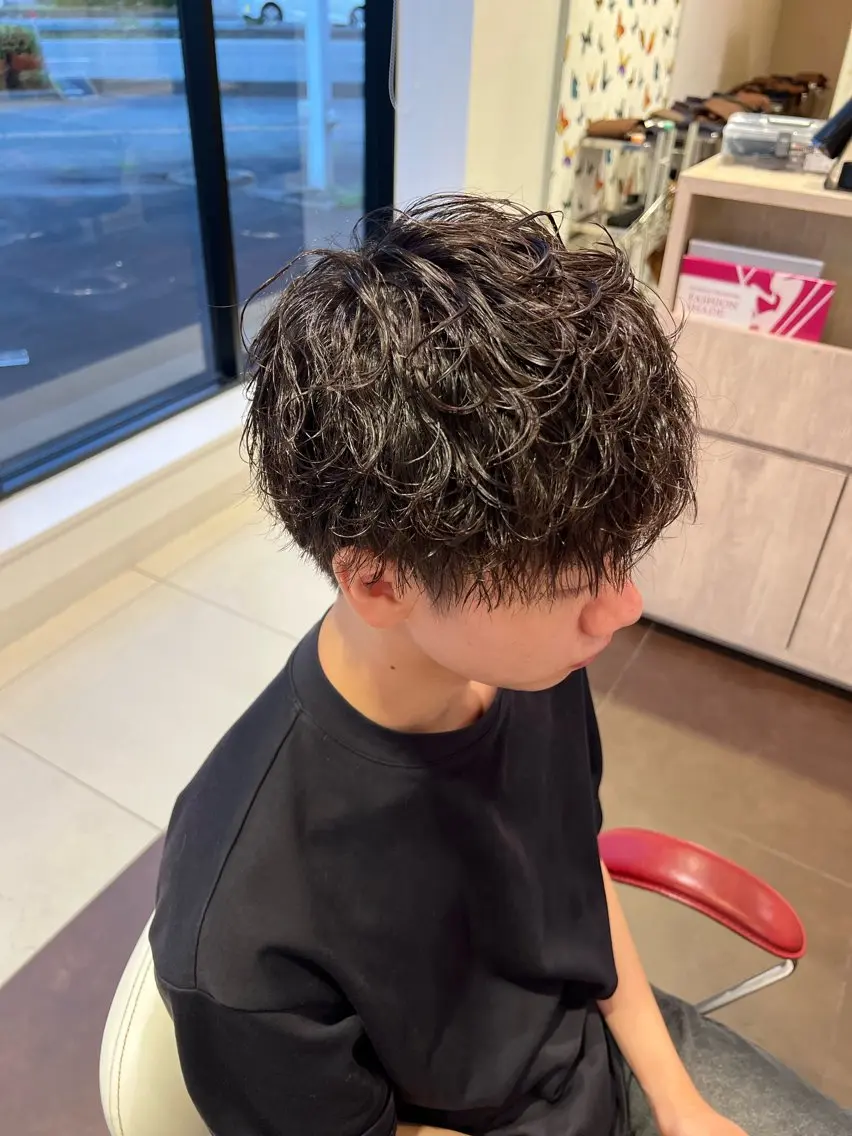 パーマ メンズ メンズパーマ 諸橋 陸斗のヘアスタイル