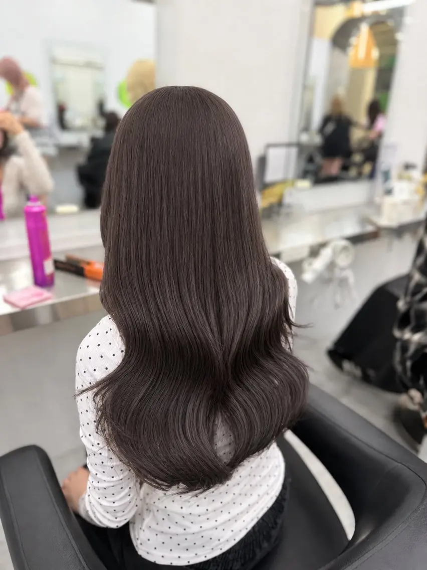 カラー カット ヘアカラー トリートメント 透明感カラー🎀艶髪 Anju/渋谷🎀のヘアスタイル