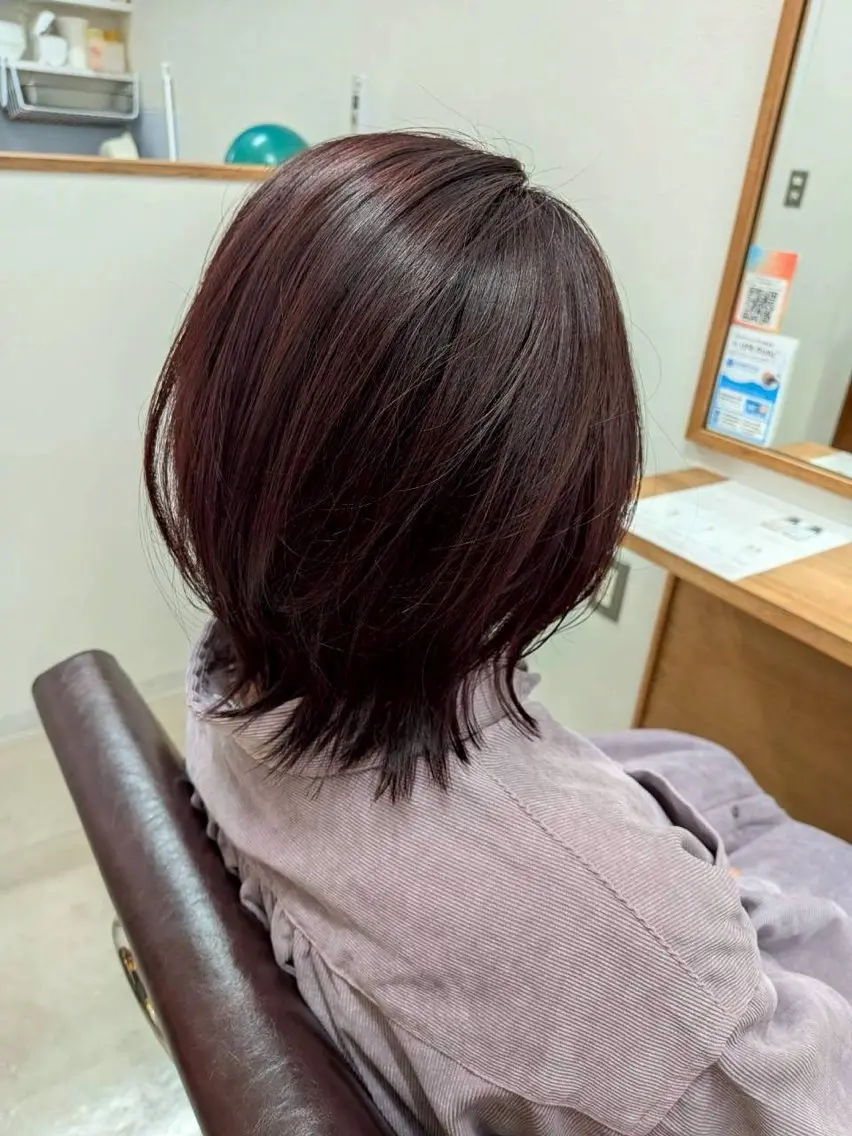 ミディアム 武蔵新城/洞澤 ほのかのヘアスタイル