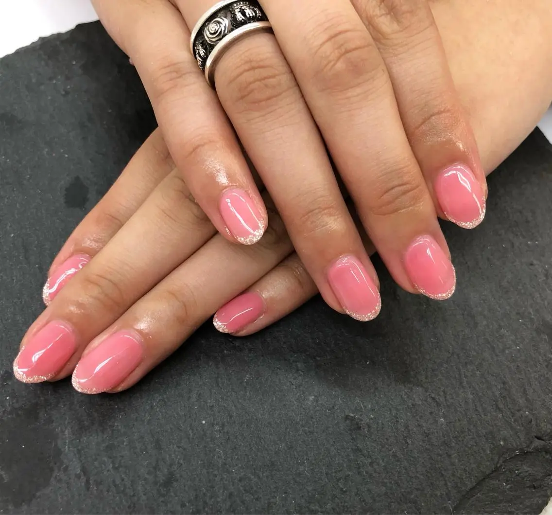 ネイル ラメ(グリッター) esNail&eye イーズネイル＆アイのネイルデザイン