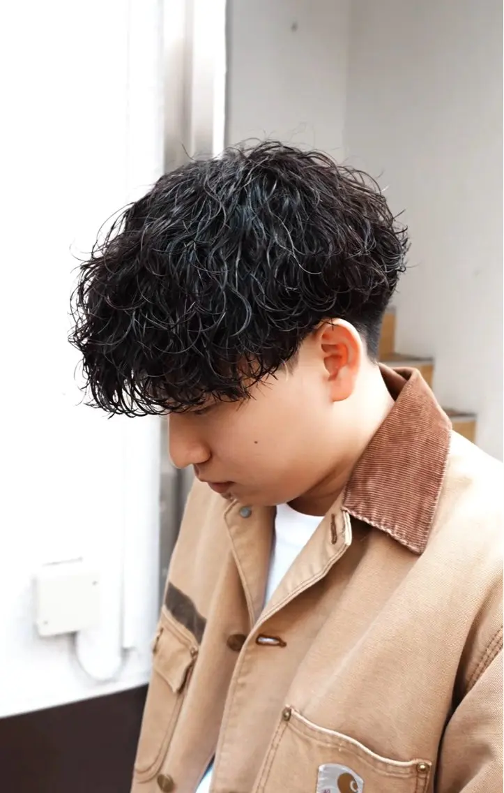 【✨️何度でもご利用可能✨️】メンズパーソナルカット＋ツイストスパイラルパーマの写真