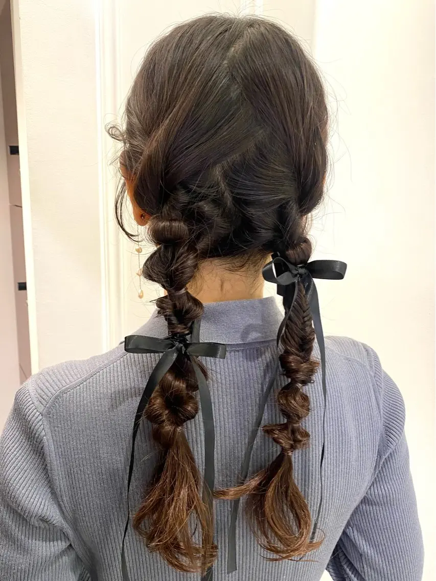 ヘアアレンジ マンツーマン施術🫧 アレンジ/RINAのヘアスタイル