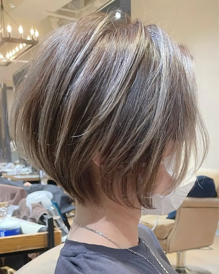 ショート カット ヘッドスパ 銀座ショート： こすいのヘアスタイル