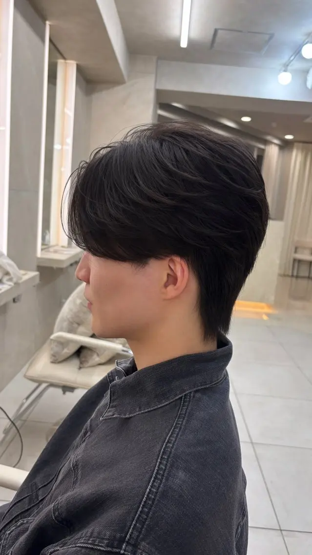 メンズ 縮毛矯正 ひな/メンズ カットのヘアスタイル