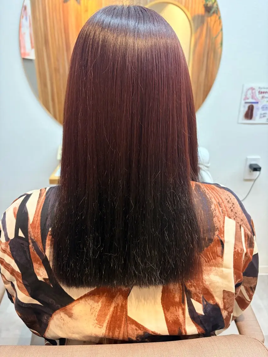 セミロング カラー ヘアカラー 透明感ダブルカラー 🩶Naoのヘアスタイル