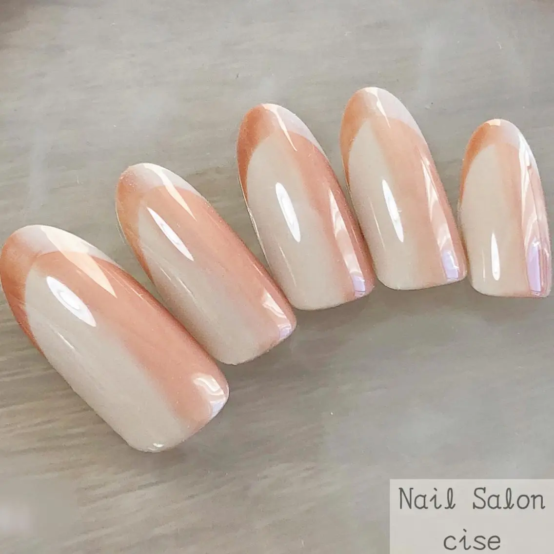 ネイル フレンチネイル オンブレフレンチ Nail Salon ciseのネイルデザイン