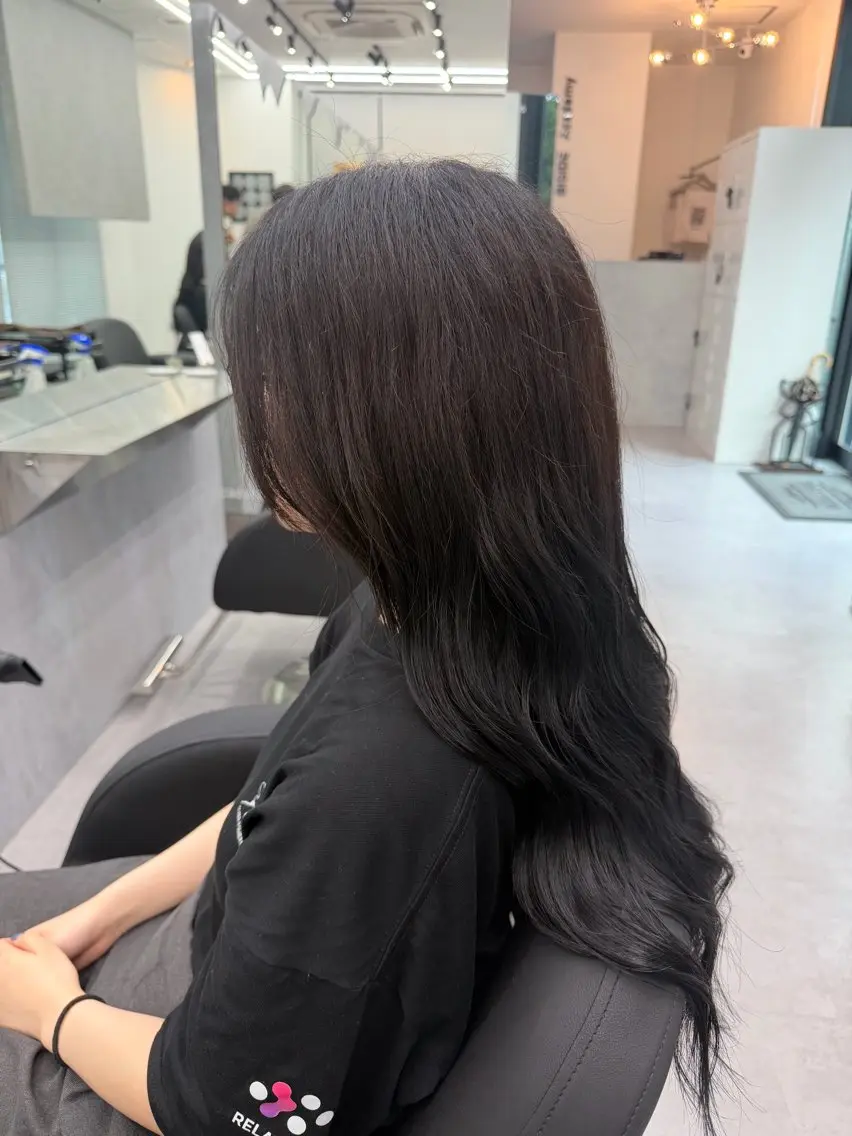 ロング 青塚 心優のヘアスタイル
