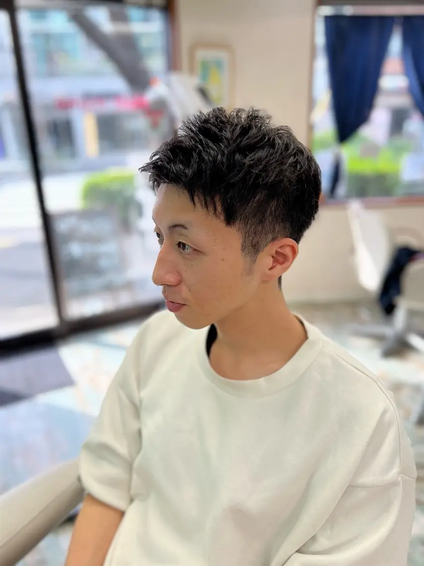 メンズ カット 鈴木 令子のヘアスタイル