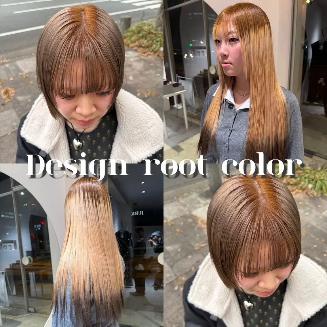 ロング カラー ブリーチ ブラウンカラー 透明感カラー デザインカラー ハイトーンカラー ヘアカラー yuki/ブリーチ/ JILLSTUDIOのヘアスタイル