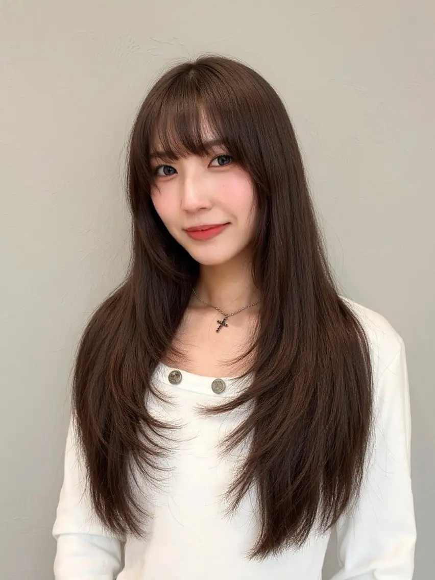 ロング カラー ヘアカラー トリートメント miyu/天神/ ブリーチなし透明感のその他イメージ