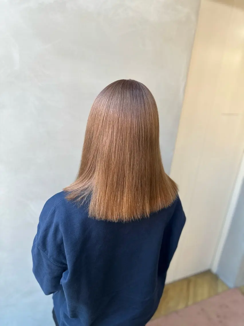 ミディアム ANGELICA 西平 碧のヘアスタイル