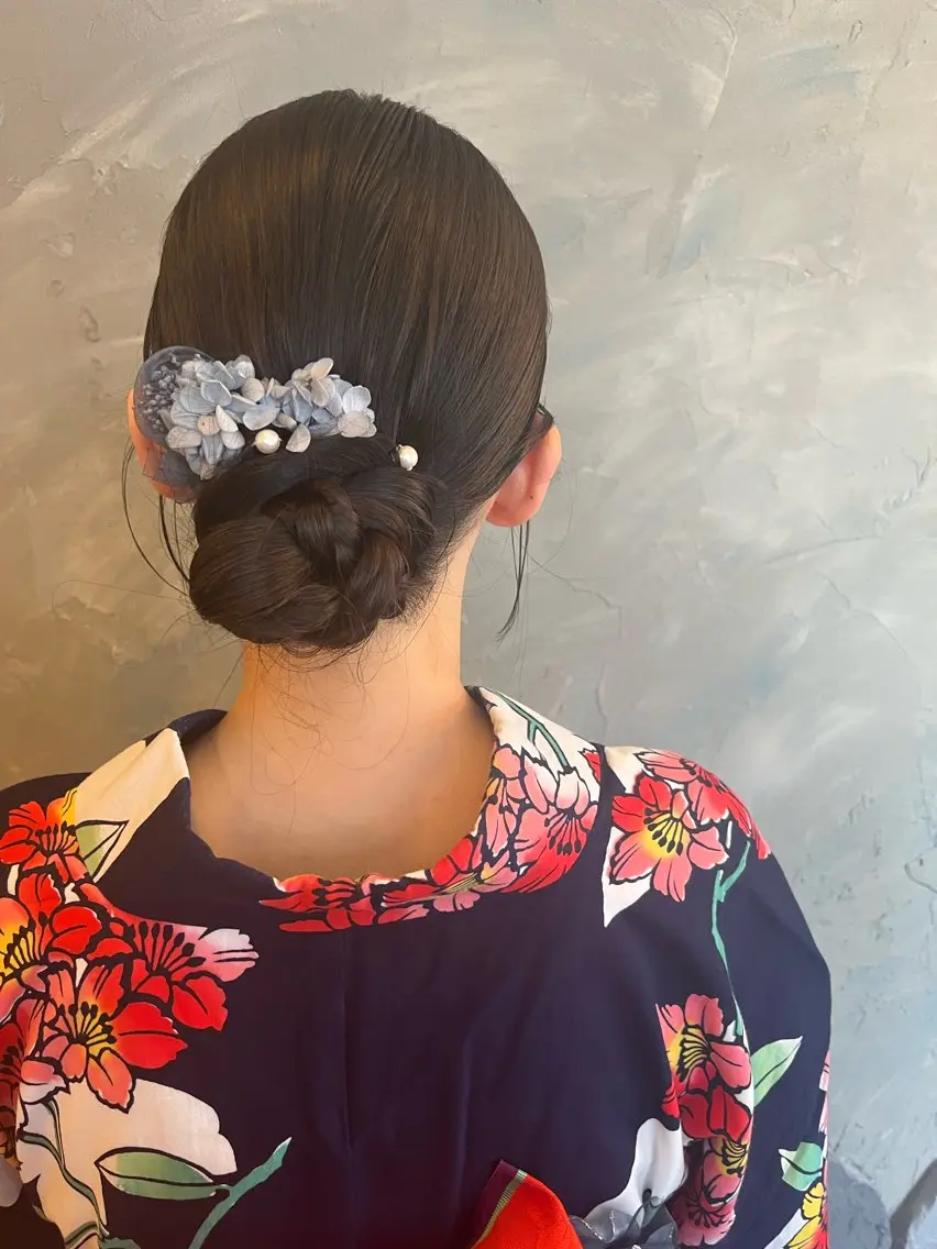 ヘアアレンジ ヘアセット echo 米田 まりゑのヘアスタイル
