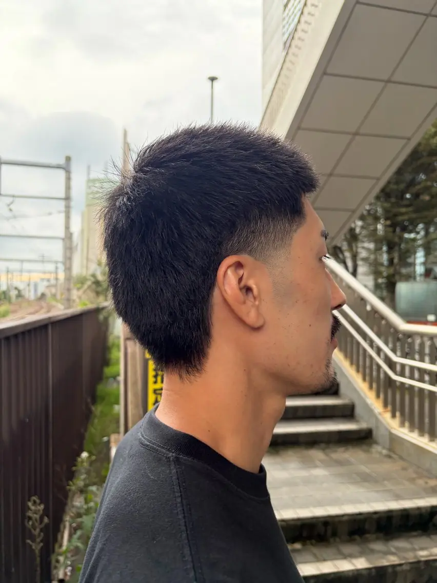 ショート マレットヘア TAKEDA DAISHIROのヘアスタイル