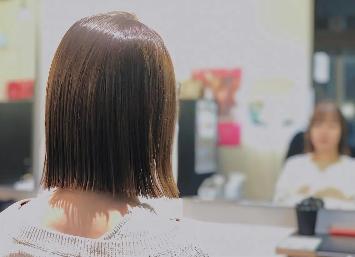 カット + リタッチカラー(白髪染め可) + oggiottoトリートメント + ヘッドスパの写真