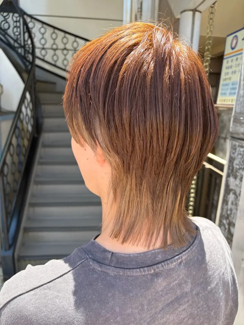 メンズ メンズブリーチ ヘアカラー トリートメント 田中 瑞妃のヘアスタイル