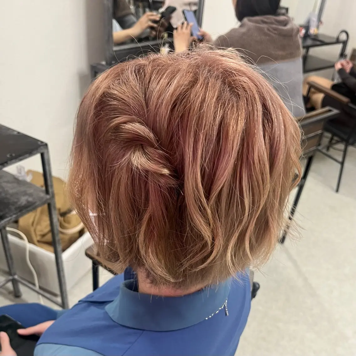 ショート ヘアアレンジ 山﨑 美空のヘアスタイル
