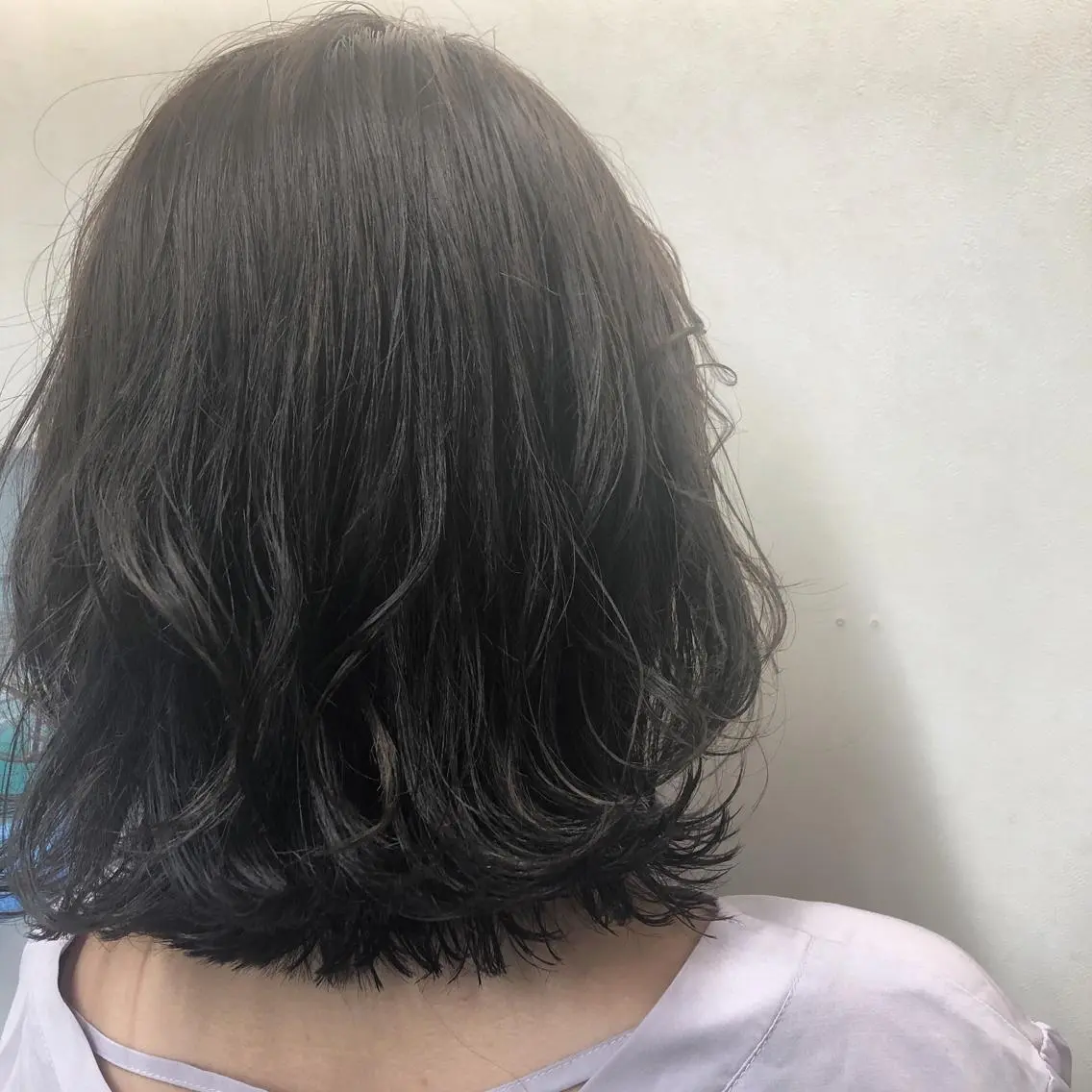 ミディアム カラー パーマ TOWA 野村　コウダイのヘアスタイル