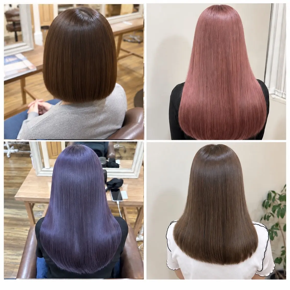 カラー+前髪・毛先メンテナンスカット✂️🎨の写真