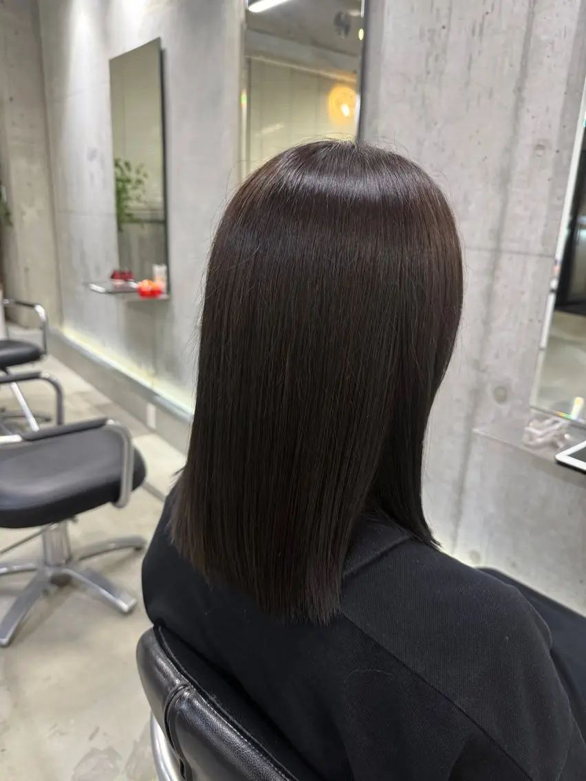 カラー ヘアカラー ゆず 新丸子/  武蔵小杉のヘアスタイル